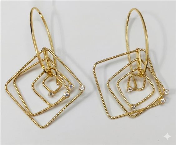 Earrings Marcello Pane Woman in Silver ORCA003 - ORCA003